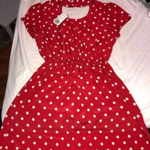 Minnie Mouse inspired F21 dress